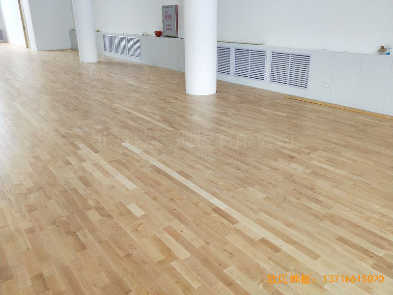 山西长冶高河能源运动馆运动地板铺装案例4