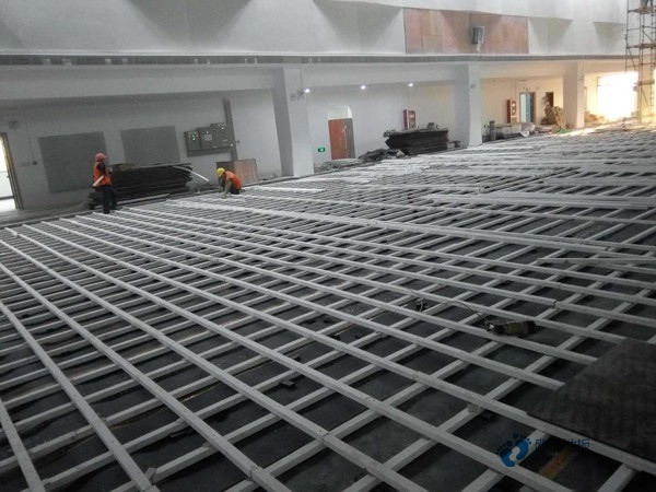运动木地板施工图片3