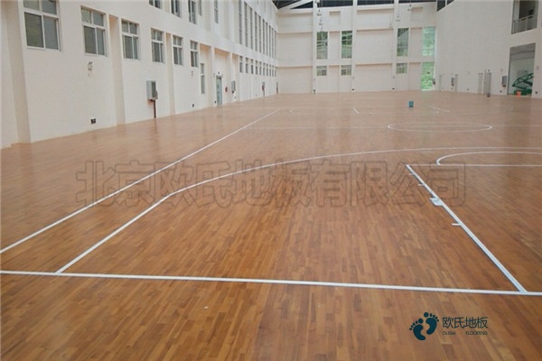篮球运动木地板定做价格2