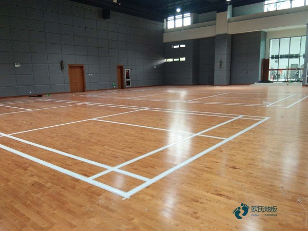 柞木运动篮球木地板较低价格
