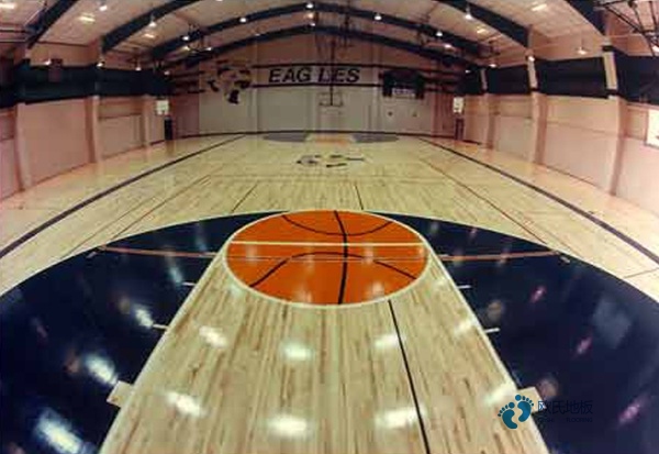 学校篮球场木地板承接1