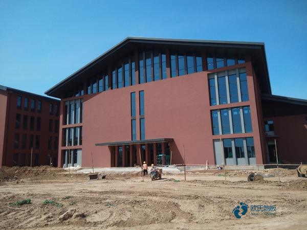 体育木地板的铺装与施工1