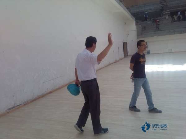 学校篮球木地板生产工艺流程2