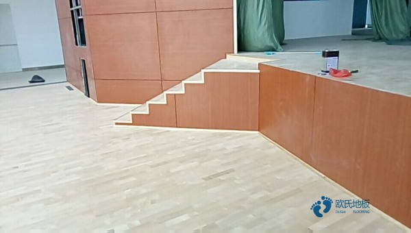 运动木地板施工前基础要求1