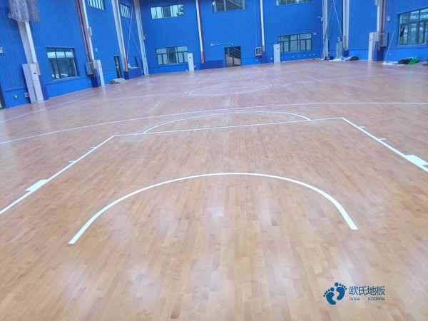 运动木地板施工周期3