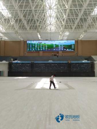 国产篮球馆木地板施工工艺1