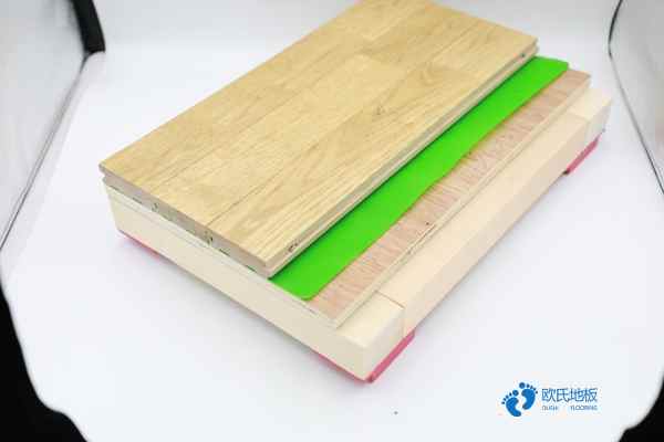 板式龙骨运动篮球木地板报价