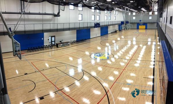 板式龙骨运动篮球木地板价格一般多少钱一平方米