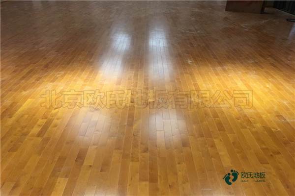 篮球馆体育木地板施工工艺1
