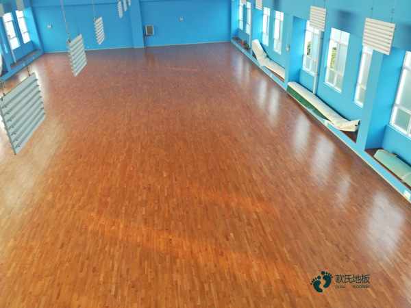 CBA篮球体育木地板安装标准1