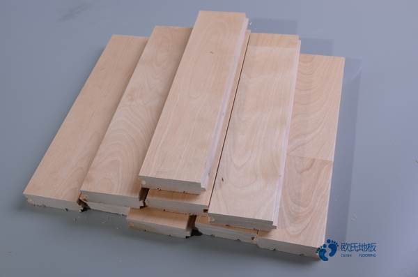 实木运动木地板安装方法3